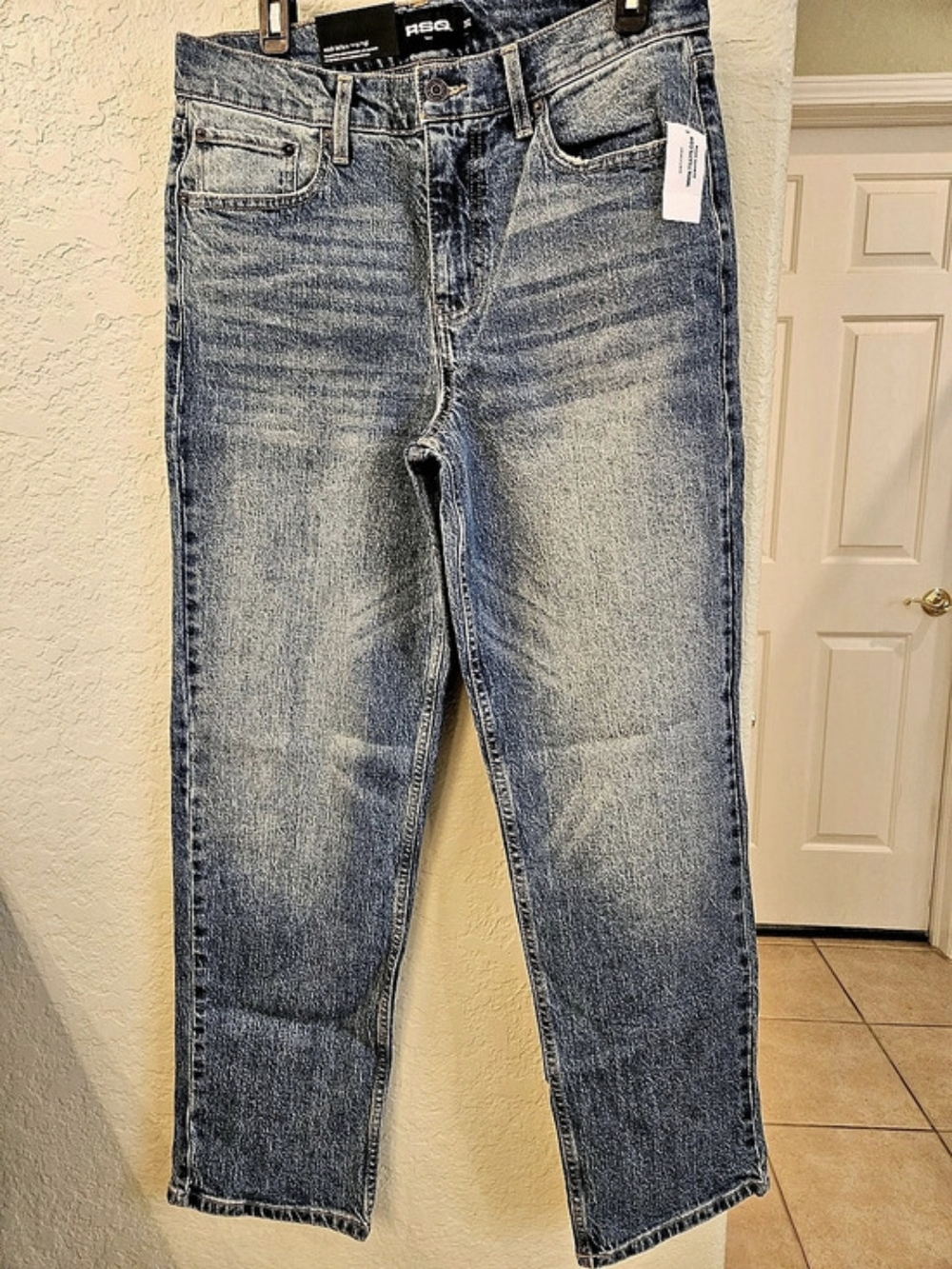 RSQ Loose Denim Jeans Men's Straight Leg Jeans Waist 29 x L32 Blue
